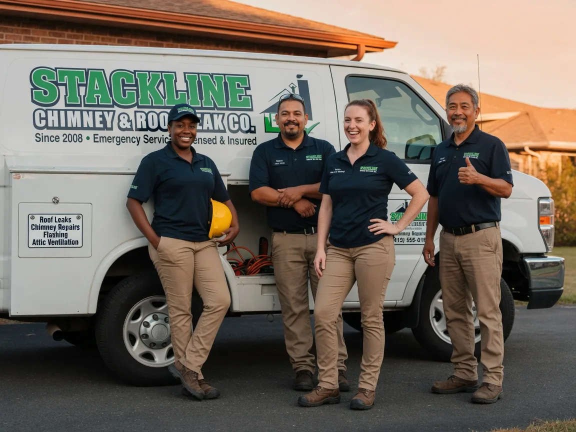 Chimney flashing repair company in Marshall, AK